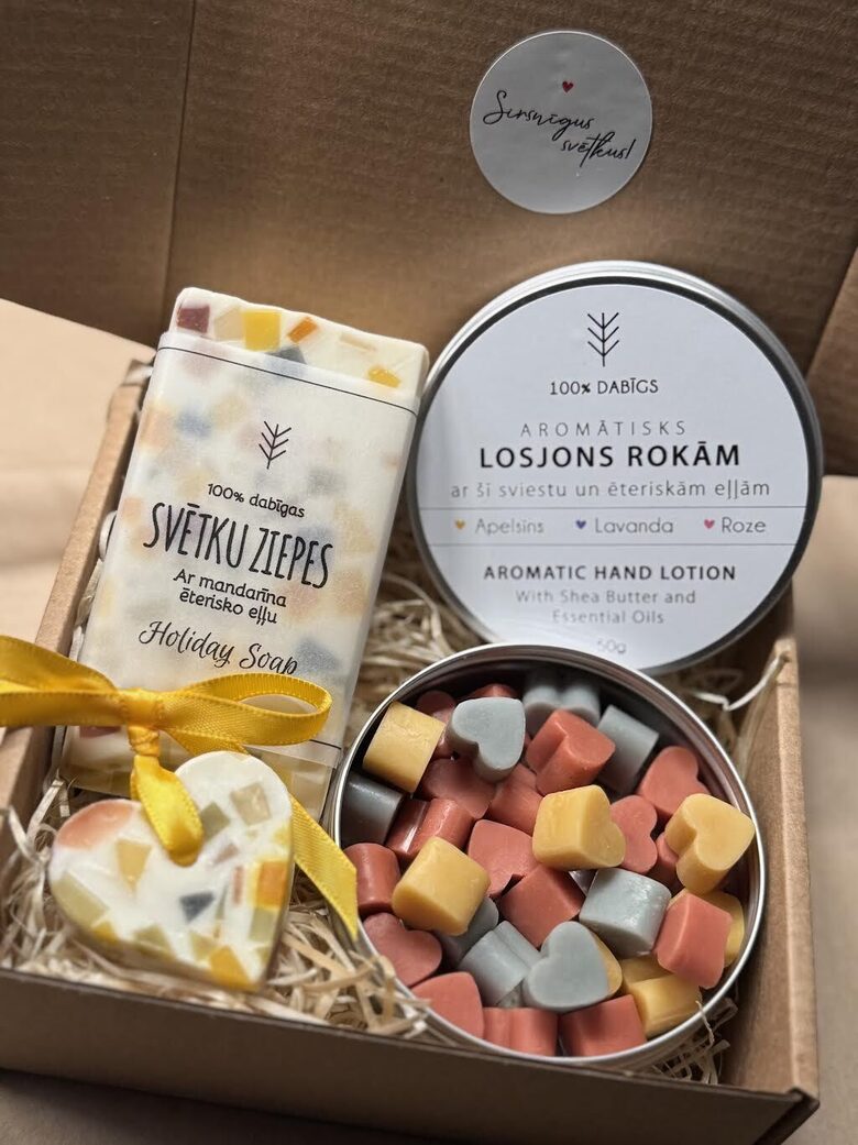 SIRSNĪGA DĀVANA SIRSNĪGIEM SVĒTKIEM