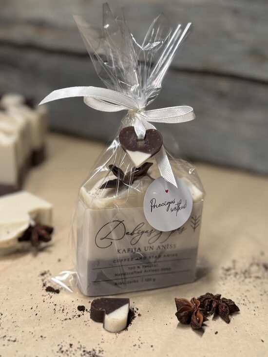 KAFIJAS, MANDEĻU PIENA UN ANĪSA ZIEPES