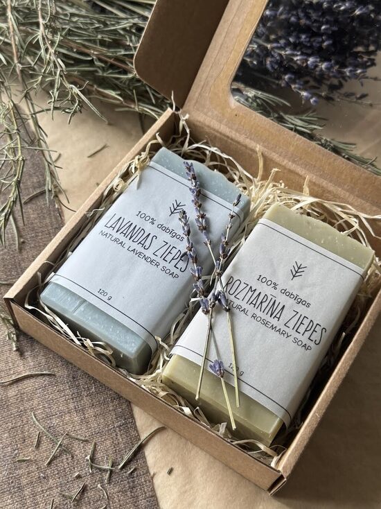 LAVANDAS UN ROZMARĪNA ZIEPES - 2 GAB.