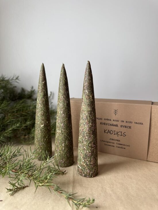 KADIĶA KVĒPINĀMĀS SVECES - 2 GAB.