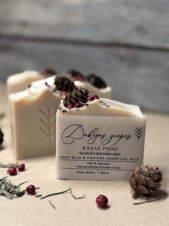 KAZAS PIENA ZIEPES ar skujkoku ēteriskajām eļļām