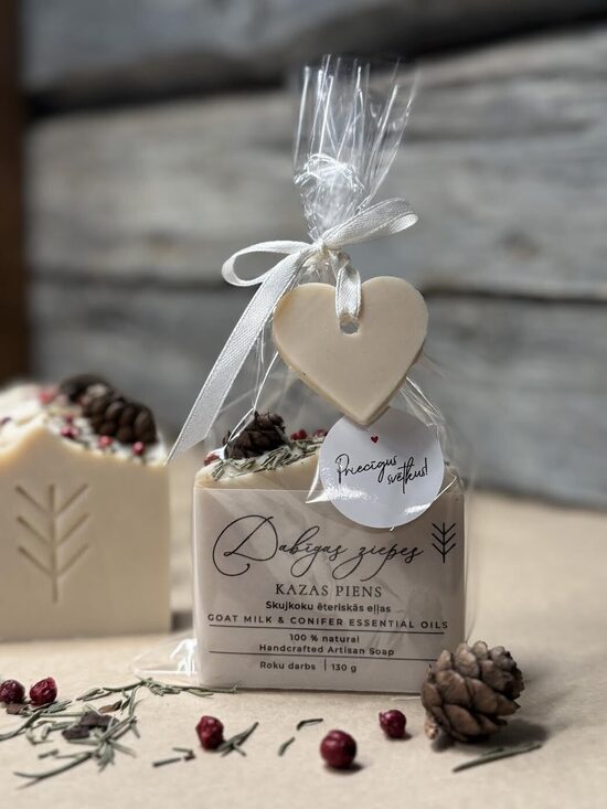 KAZAS PIENA ZIEPES ar skujkoku ēteriskajām eļļām